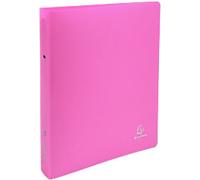 Exacompta Opak 30 mm Ring Binder PP (Polypropylene) A4 2 Rings Pink 54694E 1Pack of 5