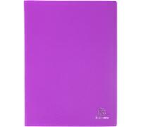 Exacompta OpaK Display Book 20 Pockets A4 Purple Pack of 20