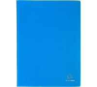 Exacompta Opak Display Book 40 Pockets A4 Light Blue Pack of 10