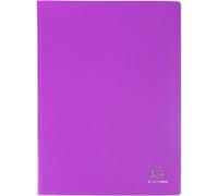 Exacompta OpaK Display Book 60 Pockets A4 Purple Pack of 8