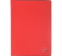 Exacompta OpaK Display Book 60 Pockets A4 Red Pack of 8
