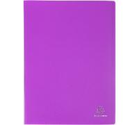 Exacompta OpaK Document Holder 100 Pockets Purple Pack of 8