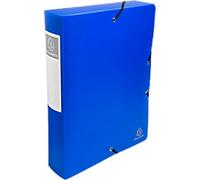 Exacompta Opak Filing Box 5980E A4 PP (Polypropylene) 25 (W) x 33 (H) cm Assorted 6.0 cm Pack of 8