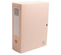 Exacompta Pack 8 Filing Boxes Skandi A4 Recycled PP Spine 6cm Organise