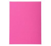 Exacompta - Ref 420020E - Forever Collection - Recycled Square Cut Folder - A4 (210 x 297mm), 170gsm Recycled Board, Blue Angel Certified - Fuchsia (Pack of 100)