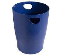 Exacompta Pack of 8 Waste Bins ECOBIN BeeBlue Navy Blue