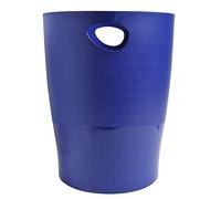 Exacompta Pack of 8 Waste Bins ECOBIN Midnight Blue