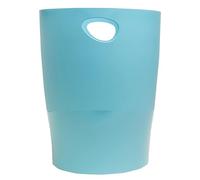 Exacompta Pack of 8 Waste Bins ECOBIN Pop N'Co Cyan
