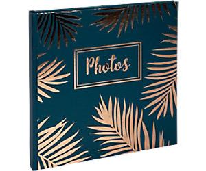 Exacompta Palma Photo Album Hardback Paper 24.7 x 24.7 x 1.7 cm Blue Pack 2