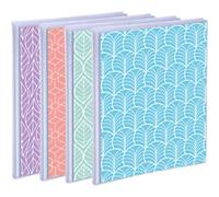 Exacompta Photo Album Soft Cover PVC 13.2 x 16.5 x 1.1 cm Multicolour Pack 12