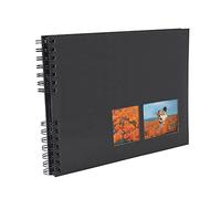 Exacompta Photo Album Spiral MILANO 150 Photos 50 Pages Black 32x22 cm