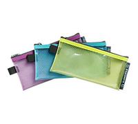 Exacompta Pop'N Co Accessory Pouch 38110E Zip EVA (Ethylene-Vinyl Acetate), PP (Polypropylene) Landscape 20 (W)10 (D)0.4 (H) cm Assorted Pack of 3
