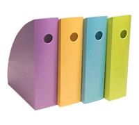 Exacompta Pop'N Co Magazine File A4+ Assorted Pack of 4