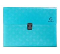 Exacompta Pop'N Co Multipart File A4 PP (Polypropylene) Blank Cyan 55299E