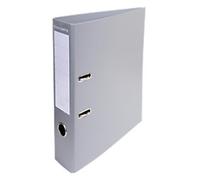 Exacompta - Ref. 53740E - Box of 10 Prem'Touch A4 lever arch files - Spine 70 mm - Mechanical 75 mm - External dimensions: 32 x 29 x 7 cm - Format to file A4 - Colour: Gray