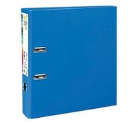Exacompta - Ref 53342E - Prem'Touch PP Lever Arch File - 320 x 300mm in Size, 2 Rings, Can Hold A4+ Documents, 80mm Spine, 80mm Rings, FSC-Certified - Blue Cover