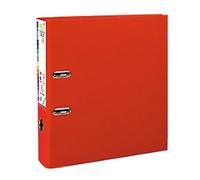 Exacompta Prem Touch Wide Lever Arch File A4+ 80 mm Red 2 Rings 79368860 Plastic Portrait