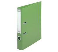 Exacompta PremTouch Narrow Lever Arch File A4 50 mm Anise Green 2 Rings 53556E Plastic Portrait 10 Pieces