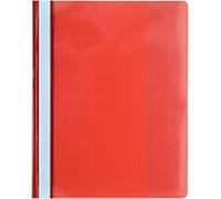 Exacompta Presentation Folders 439903B A4 Red PVC Pack of 10