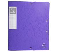 Exacompta Purple Filing Box Cartobox A4 Spine 6cm Organise Archive Storage