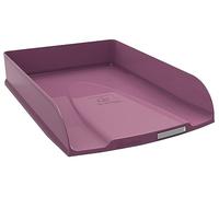 Exacompta - Ref 11138D - Set of 6 Combo STYLI Skandi Letter Trays - for A4+ documents - Size 34x25x6.5cm - Label Holder - can Hold 500 Sheets - Old Pink Color