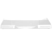 Exacompta - Ref 11313D - Office Letter Tray Combo Midi - 347 x 255 x 65mm in Size, Suitable for A4 Documents, Stackable with Others, Holds Approx. 500 Sheets - White