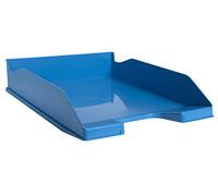 Exacompta - Ref. 113283D - Set of 6 COMBO MIDI Bee Blue letter trays - for A4+ format documents - dimensions 34.6 x 25.5 x 6.5 cm - turquoise color