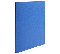 Exacompta - Ref 11505H - Square Cut Document Folders - 240 x 320mm in Size, Suitable for Storing A4 Documents, 225gsm Premium Pressboard - Blue (Pack of 50)