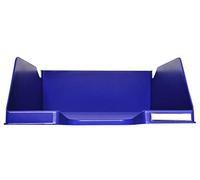 Exacompta - Ref 115104D - Office Letter Tray Combo Maxi - 347 x 255 x 103mm in Size, Suitable for A4 Documents, Stackable With Others, Holds Approx. 750 Sheets - Night Blue