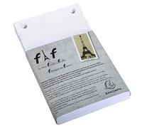 Exacompta - Ref 12213E - FAF Desk Pad Refill / Recharge Pad No.3 (170 Sheets) - 185 x 115mm in Size, 70gsm Micro-Perforated Sheets, Plain Rulings, FSC-Certified (Pack of 5)
