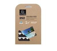 Exacompta - Ref. 12992E - 1 Pack of 252 Decorative Black Photo Corners - Size 12 x 12 mm - These self-adhesive corners allow you to attach your photos without glue tube