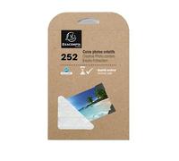 Exacompta - Ref 12994E - Pack of 12 pockets of 252 decorative white photo corners - size 12 x 12 mm - These self-adhesive corners allow you to attach your photos without glue tube