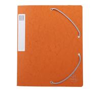 Exacompta Filing Box 14015H A4 40mm Spine Orange Mottled Pressboard 25x33cm Pack of 10