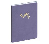 Exacompta - Ref 1501267E - 1 Pocket Diary SAS 15 Agora Elise 10.5 cm x 15.5 cm Week to View August 2025 to August 2026 - Purple