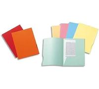 Exacompta - Ref 159781E - Serodo Slide Binders (Box of 20) - 297mm Length x 15mm Wide, Suitable for Use With A4 Documents- Black