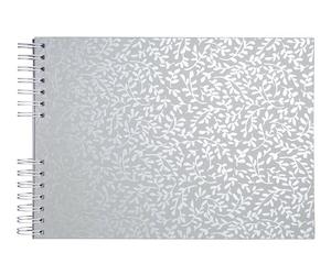 Exacompta - Ref 16063E - 1 Authentik Spiral Bound Photo Album - 150 Photos - 50 White Pages - Format 32 x 22 cm - Cover Covered with Sage Green Coated Paper