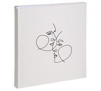 Exacompta - Ref. 16079E - ART book photo album - 300 photos - 60 blank pages - size 29 x 32 cm - matte ivory imitation leather cover with shiny marking