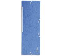 Exacompta - Ref 17105H - Elasticated 3-Flap Folder - 240 x 320mm in Size, Suitable for Storing A4 Documents, 425gsm Laminated Card, FSC-Certified - Blue