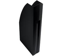 Exacompta - Ref 180014D - ECOBlack Recycled Magazine File - 292 x 110 x 320mm in