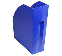 Exacompta - Ref 180101D - Forever Collection - Recycled Magazine File - 292 x 110 x 320mm in Size, Suitable for A4+ Documents, Large Storage Capacity - Cobalt Blue