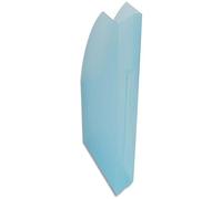 Exacompta - Ref 18083D - Magazine File - 292 x 110 x 320mm in Size, Suitable for A4+ Documents, Stable, Large Storage Capacity, Conical Shape for Handling - Turquoise