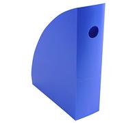 Exacompta - Ref 18279D - Magazine File MAG-CUBE - 266 x 82 x 305mm, Finger Hole on Spine, Suitable for A4+ Documents, Large Storage Capacity - Iderama Ice Blue