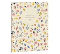 Exacompta - Ref 2105040E - 1 Notebook Green Julie Adore dots Ma Nature 15 x 21 cm - Visual 'Such is My Nature'