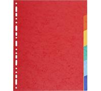 Forever Exacompta Forever Recycled Divider 6 Part A4 Extra Wide 220gsm Card Vivi