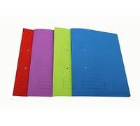 Exacompta - Ref 211/5100Z - Forever - Pocket Spiral File, Right Hand Pocket, Premium Quality 300gsm Heavyweight Manilla, Suitable for Foolscap Documents - Assorted Colours, Pack 25