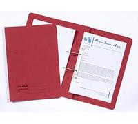 Exacompta - Ref 211/7005Z - Guildhall - Spiral File, 355 x 250mm, 420gsm Durable Heavyweight Sprint Manilla, Suitable for Foolscap Documents - Red, Pack of 25