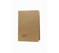 Exacompta Guildhall Transfer Spiral Pocket File Foolscap Buff Pack 25