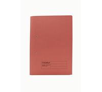 Exacompta - Ref 211/9064Z - Guildhall - Pocket Spiral File, 325 x 357mm, 315gsm Heavyweight Manilla, A4 & Foolscap, Right Hand Pocket, Blue Angel Certified - Pink, Pack of 25