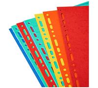 Exacompta - Ref 2112E - Forever Collection - 100% Recycled Dividers - Suitable for A4+ Documents, 220gsm 100% Recycled Card, 12 Position - Multicoloured