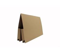 Exacompta Guildhall Legal Double Pocket Wallet Foolscap Buff (Pack of 25) 214-BLU